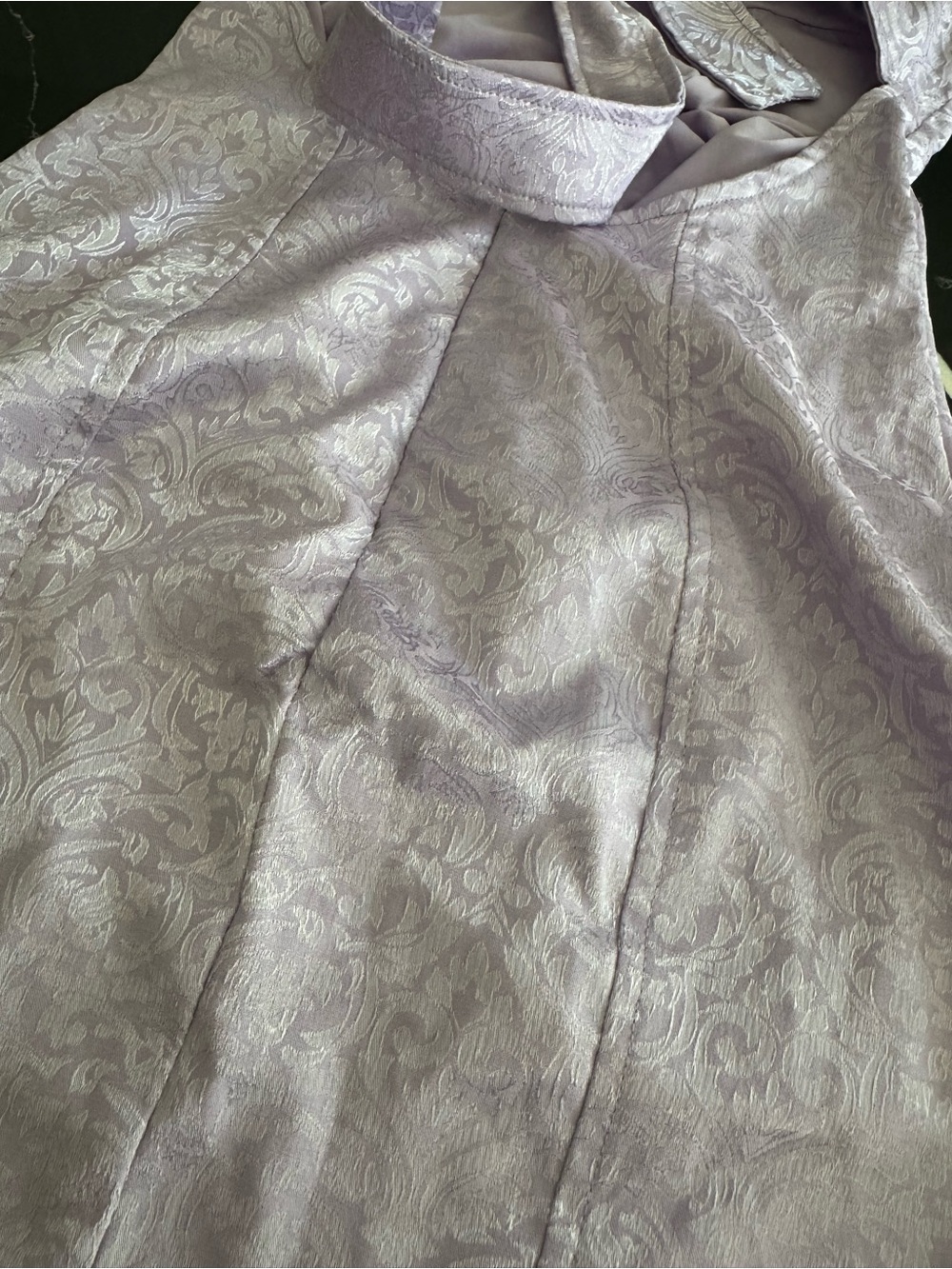 Lucy in the Sky Lilac Textured Dress - Picture 5 of 7